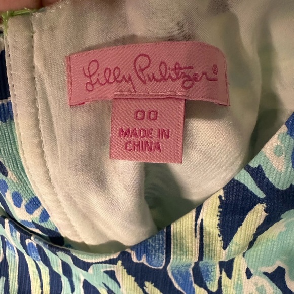 Lilly Pulitzer Mila Shift Indigo Sunset Preppy Coastal spring summer vacation - Picture 4 of 7